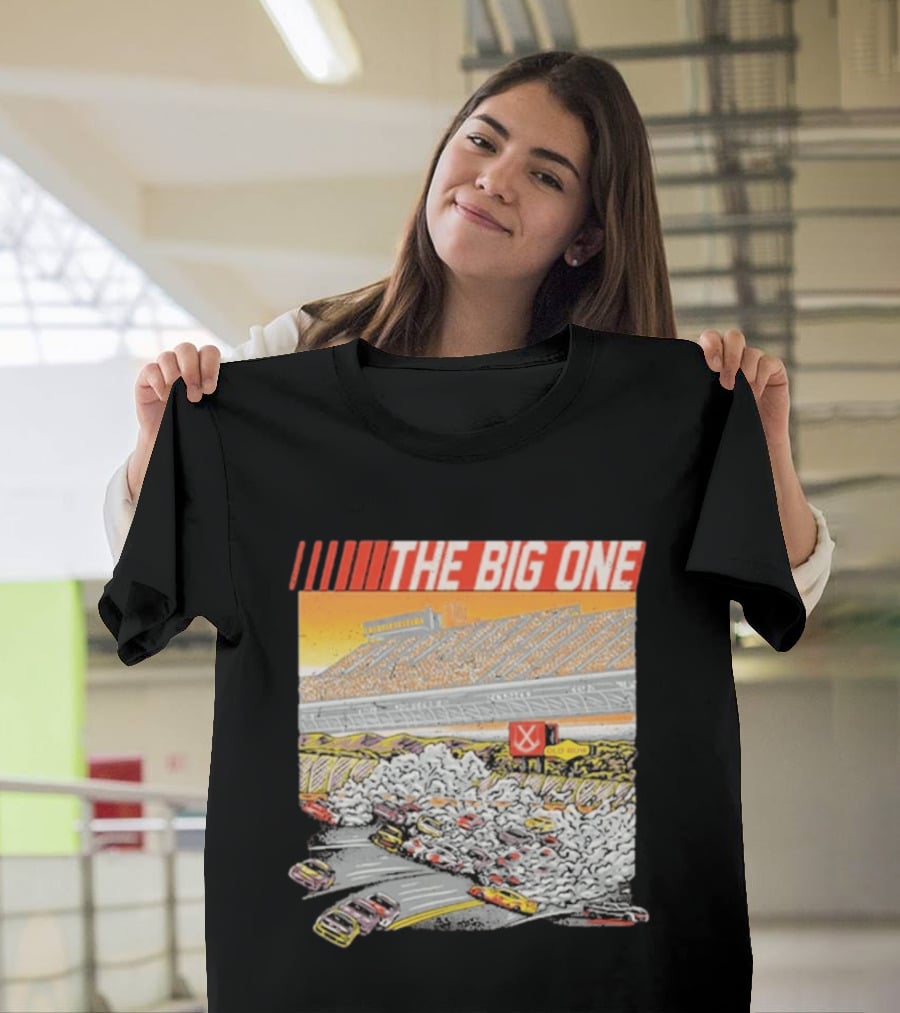 The Big One Old Brook NASCAR Racing Scene T-Shirt