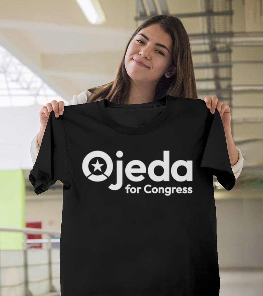 Ojeda For Congress Star Emblem Campaign T-Shirt