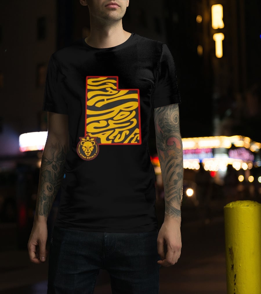 Utah Royals FC Groovy State Lion T-Shirt