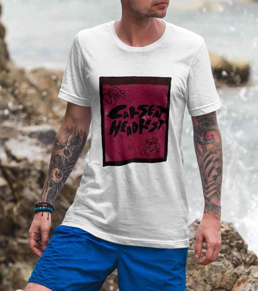 Car Seat Headrest Pink Alien T-Shirt