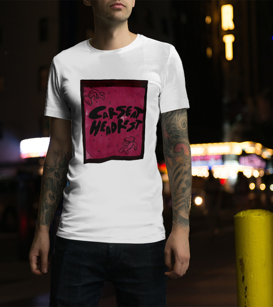 Car Seat Headrest Pink Alien T-Shirt