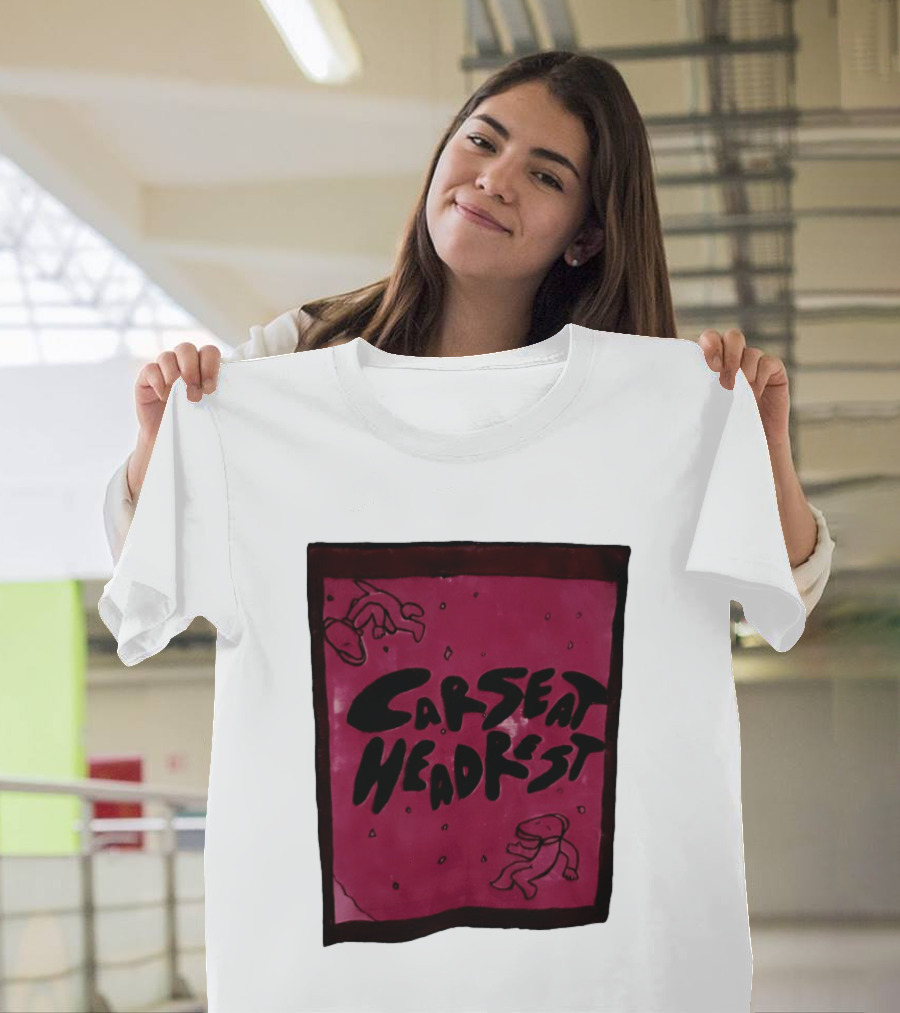 Car Seat Headrest Pink Alien T-Shirt