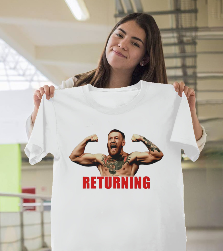 Returning Conor McGregor 2026 UFC Champion T-Shirt