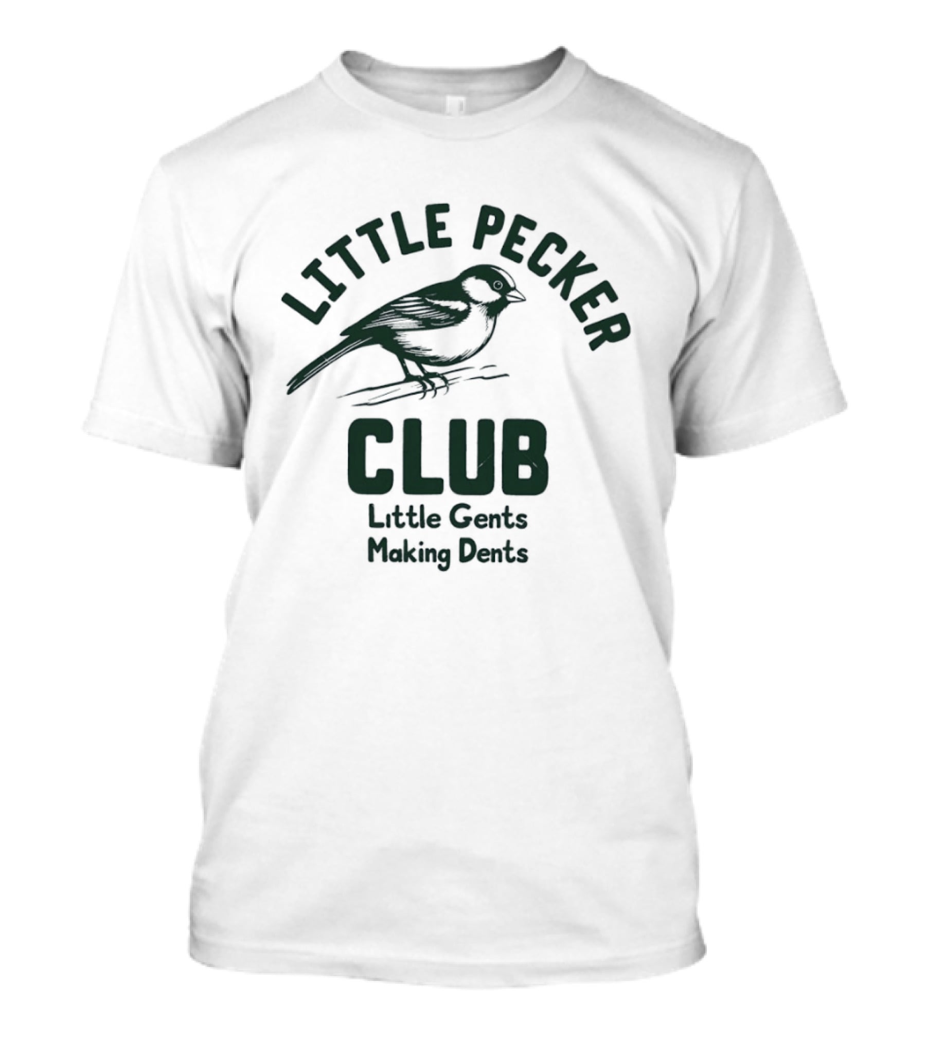 Little Pecker Club Little Gents Making Dents Bird T-Shirt