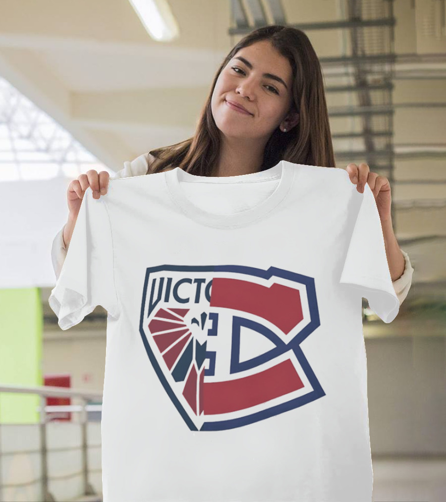 Montreal Victoire Montreal Canadiens NHL Mashup T-Shirt