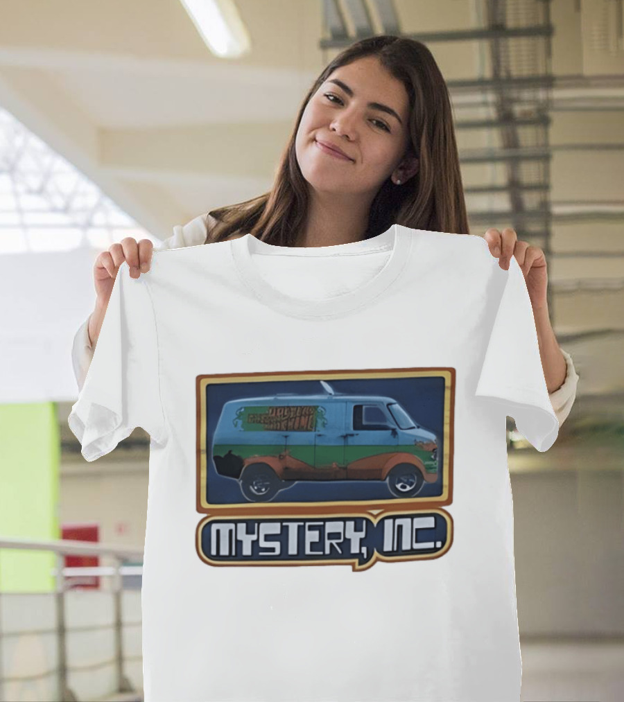 Mystery Inc Scooby Doo Mystery Machine Van T-Shirt