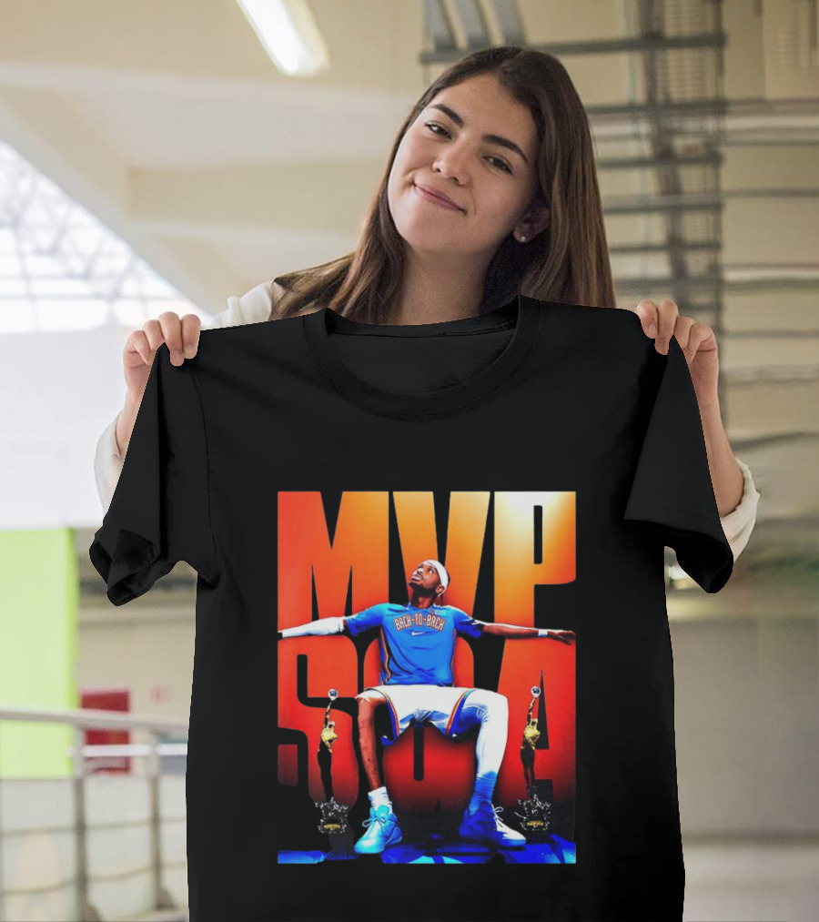 Back To Back MVP Shai Gilgeous Alexander 2026 SGA NBA T-Shirt