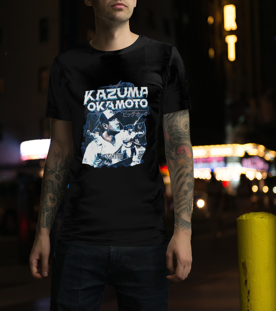 Kazuma Okamoto Fighters MLB Baseball Toronto Blue Jays 2026 T-Shirt