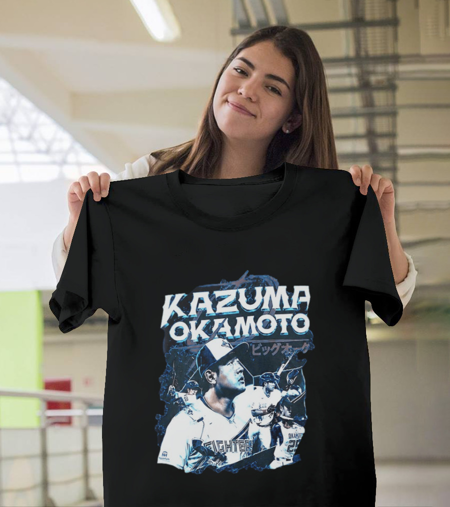 Kazuma Okamoto Fighters MLB Baseball Toronto Blue Jays 2026 T-Shirt