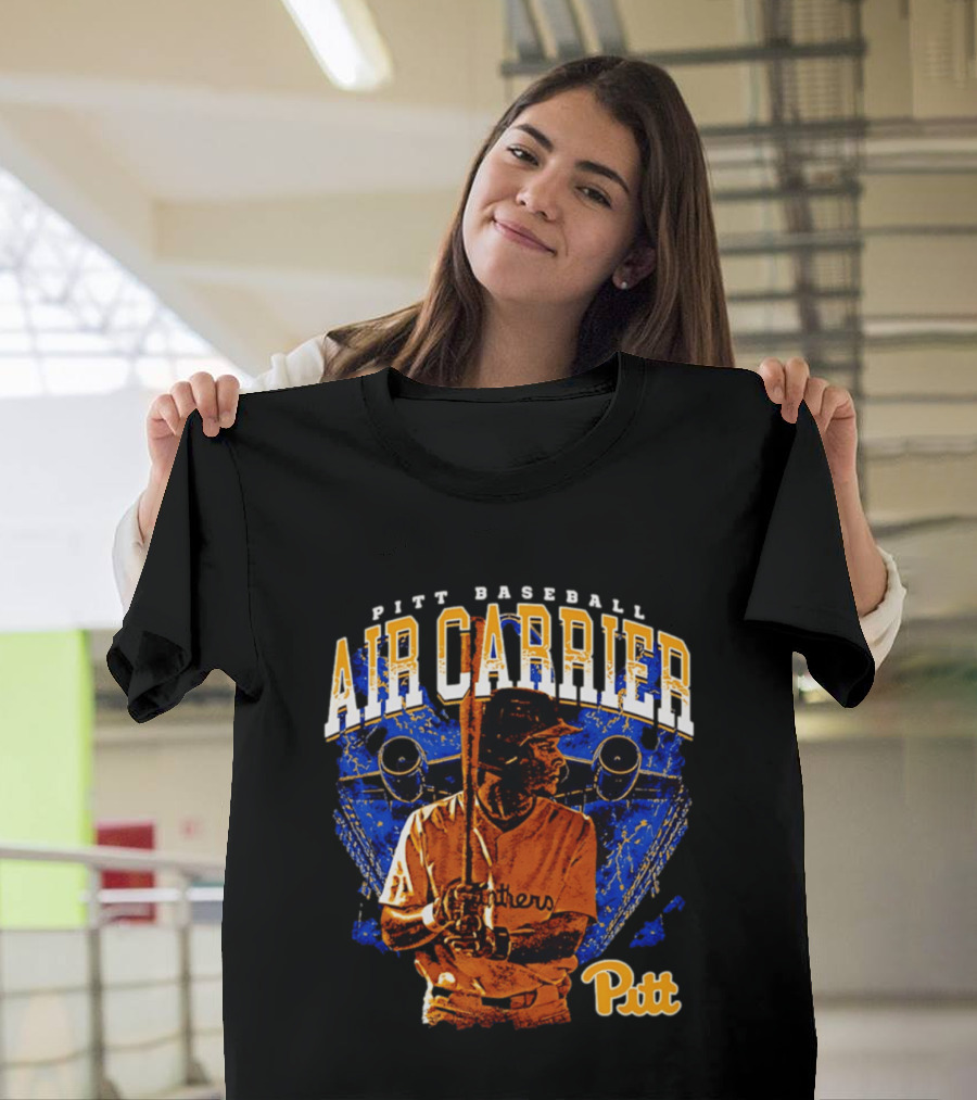 Pitt Panthers Baseball Air Carrier T-Shirt