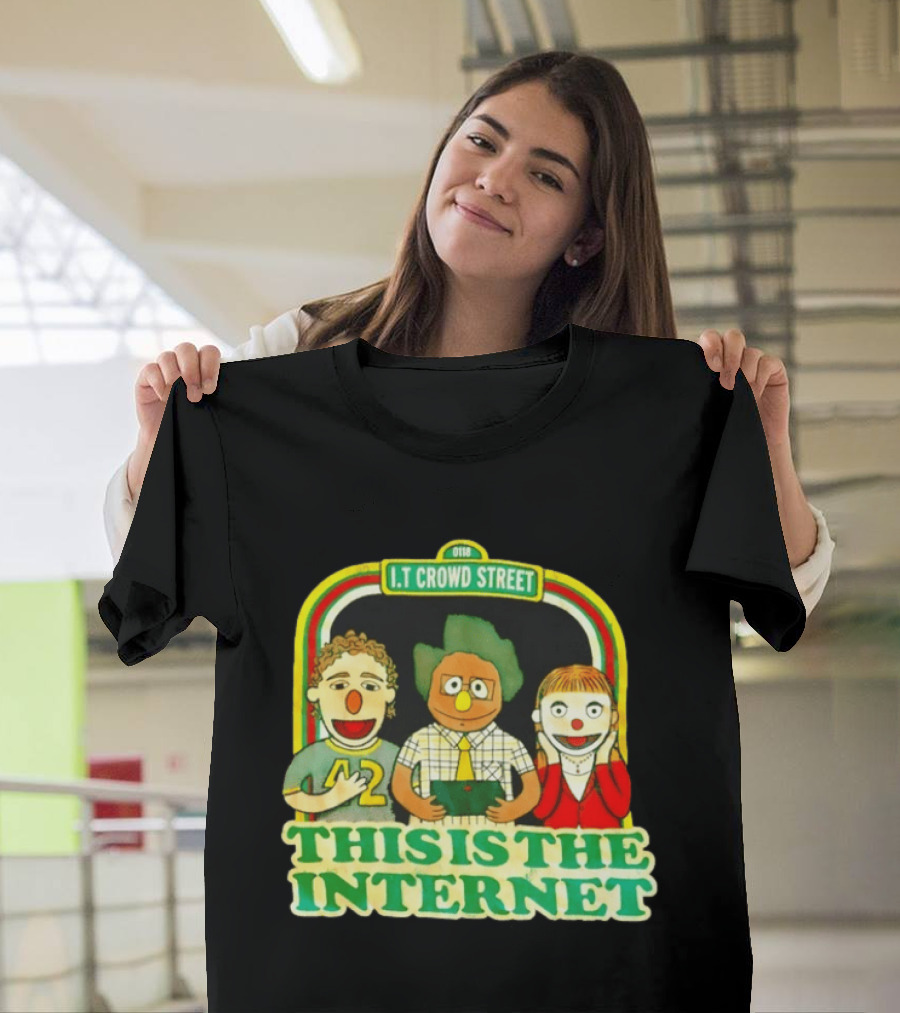 The IT Crowd Street This Is The Internet 0118 Muppet T-Shirt