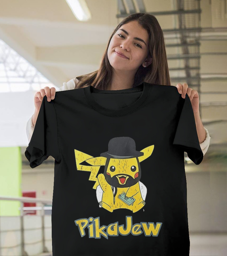 PikaJew And Niggachu Pokemon T-Shirt