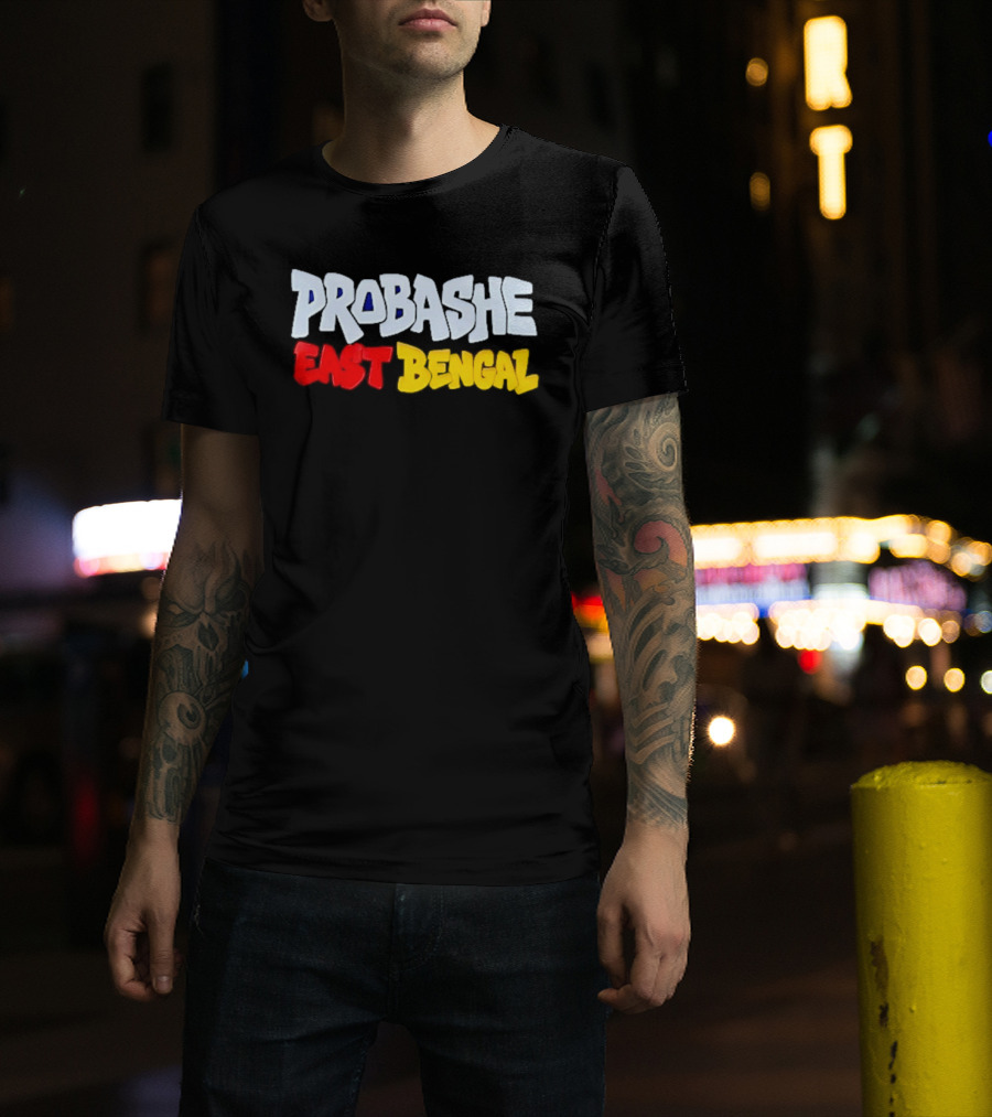 Probashe East Bengal Football Club Supporter T-Shirt