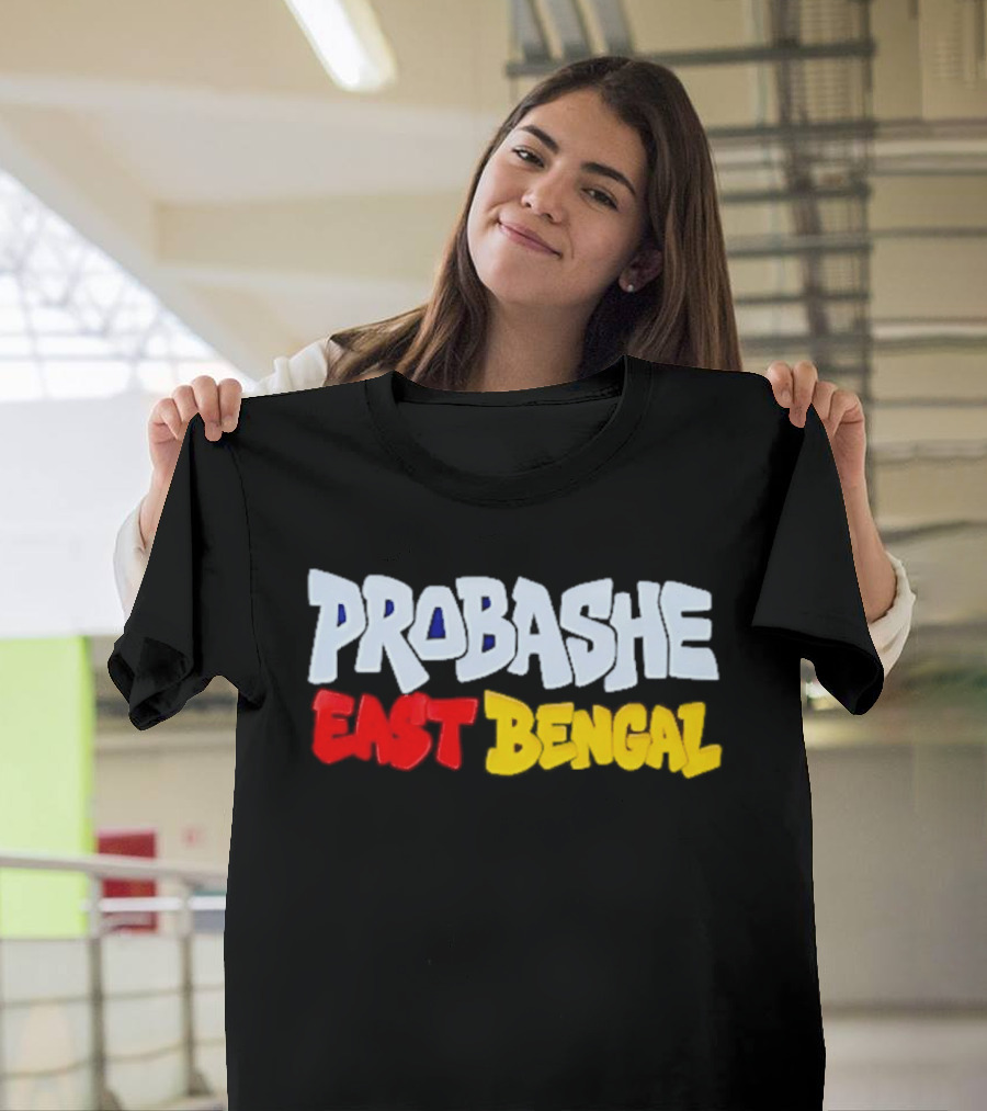 Probashe East Bengal Football Club Supporter T-Shirt