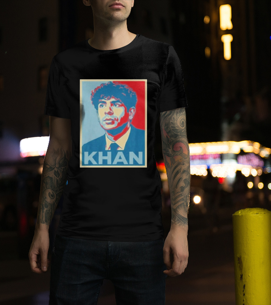 Tony Khan Hope Style Portrait KHAN T-Shirt