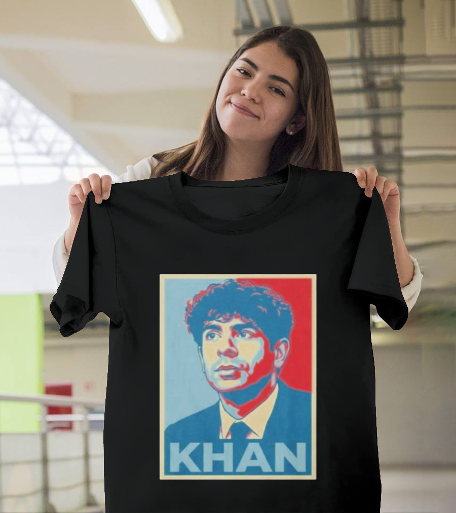 Tony Khan Hope Style Portrait KHAN T-Shirt