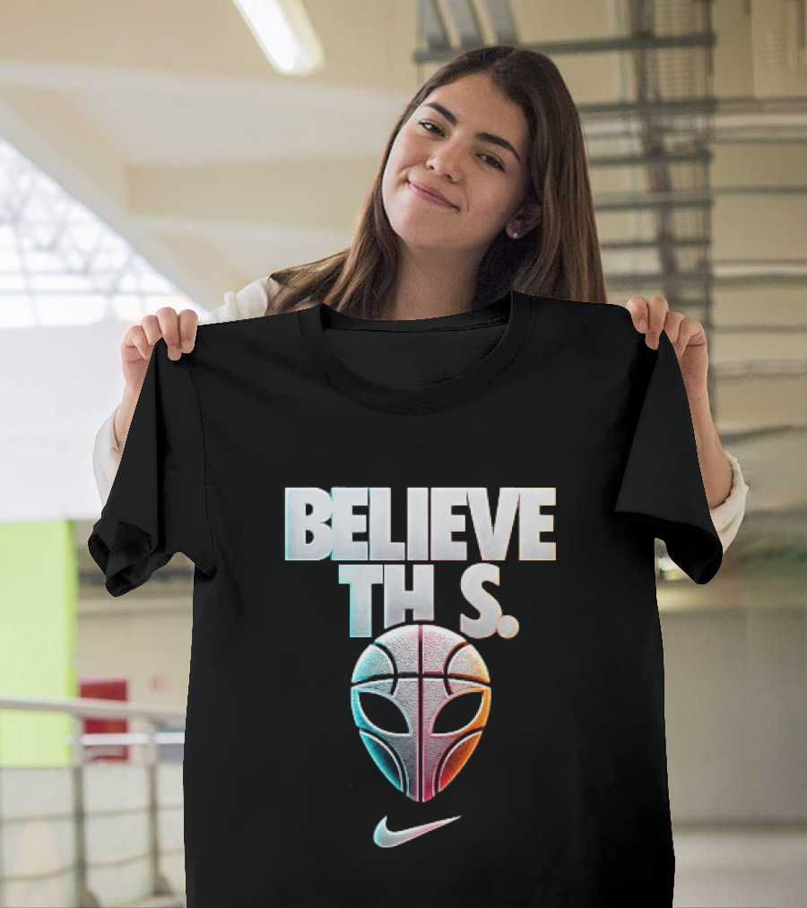 Victor Wembanyama San Antonio Spurs Believe This Alien Basketball Nike T-Shirt