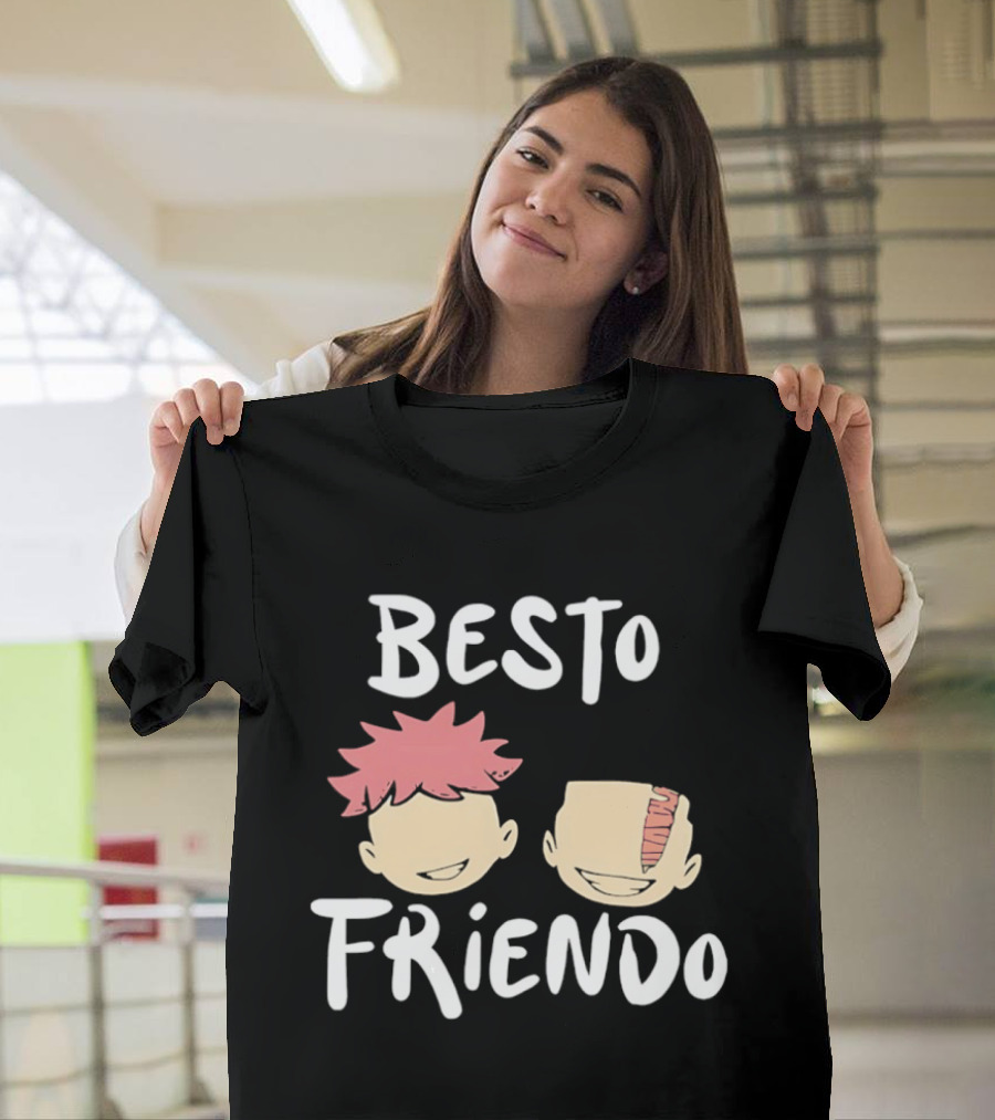 Yuji Itadori And Aoi Todo Besto Friendo Jujutsu Kaisen Anime T-Shirt
