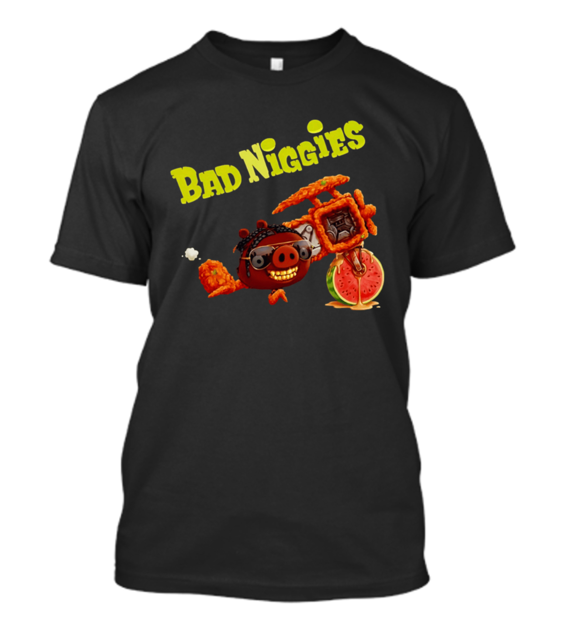 Bad Niggies Angry Birds T-Shirt