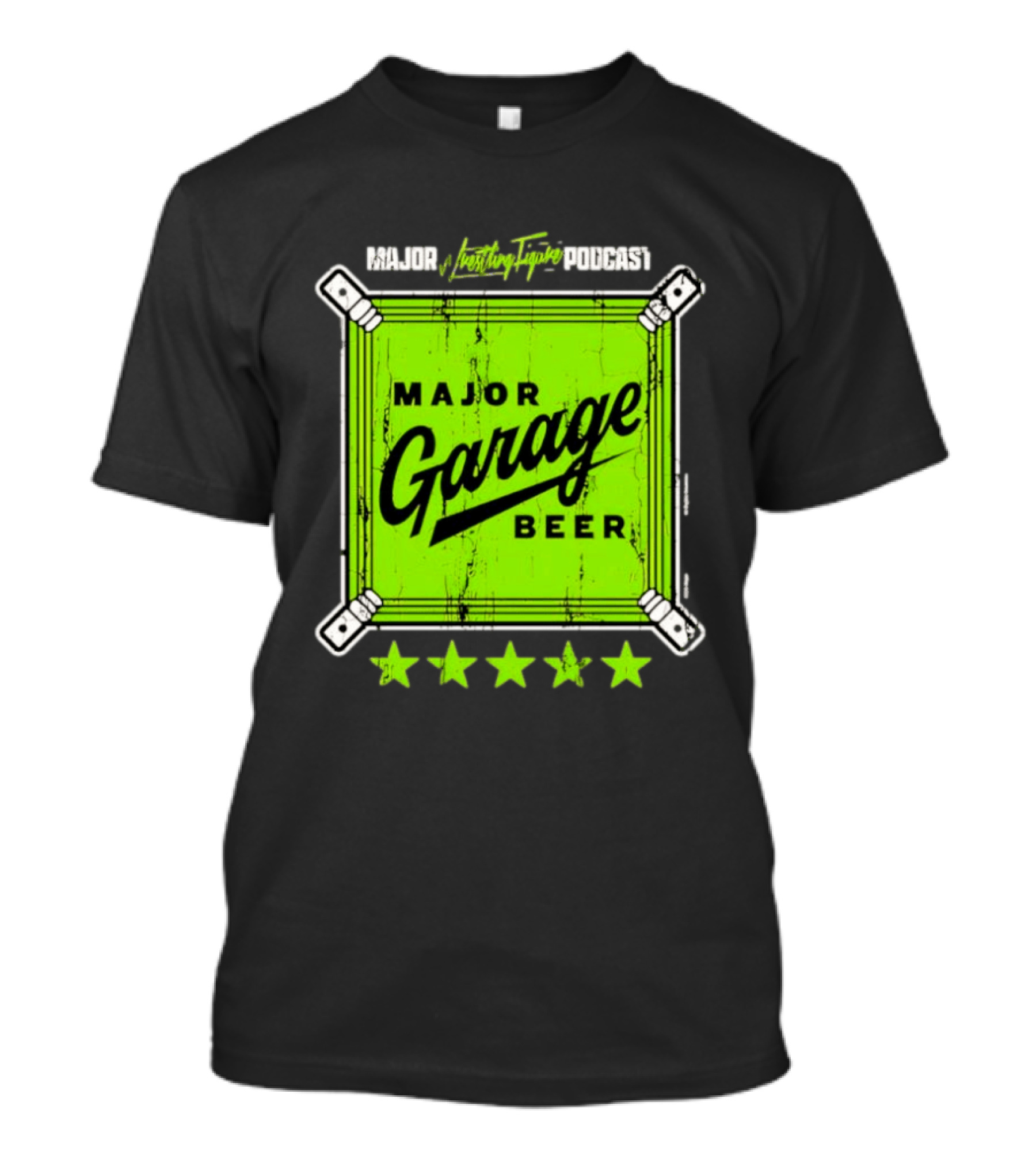 Major Garage Beer Lime 2026 Podcast T-Shirt