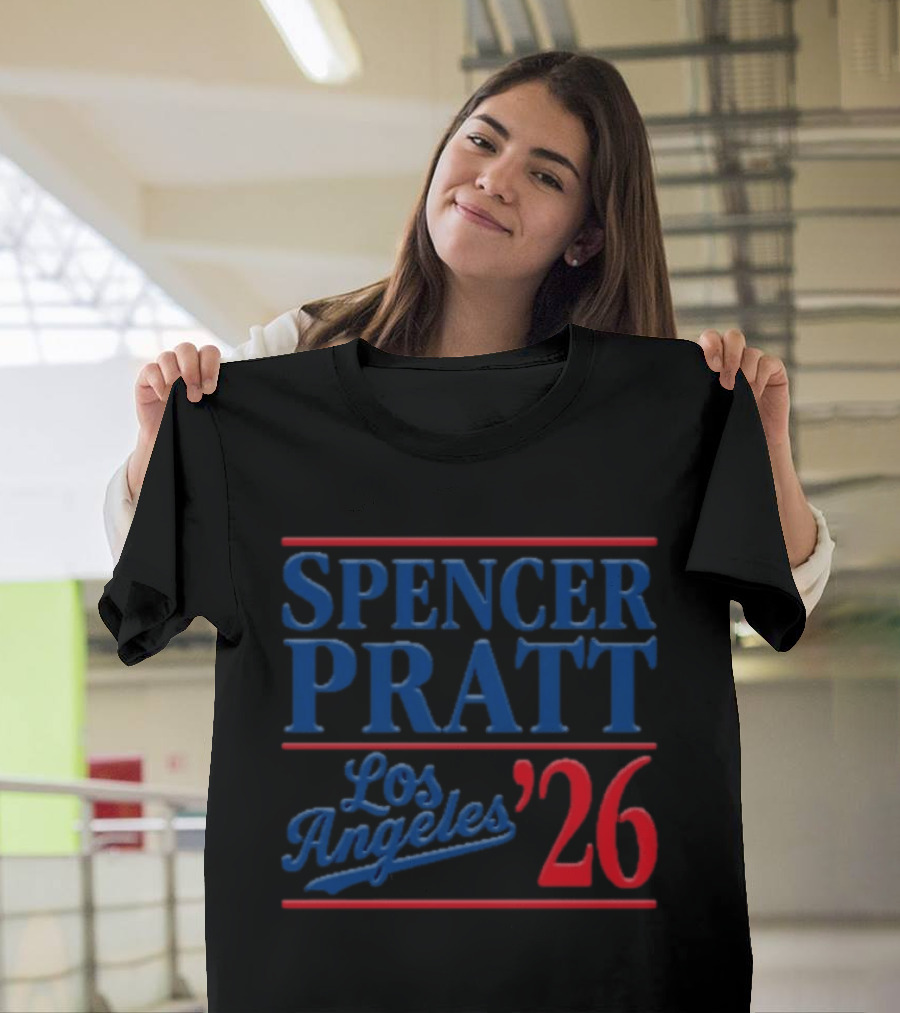 Spencer Pratt Los Angeles 2026 Mayor Election Campaign T-Shirt