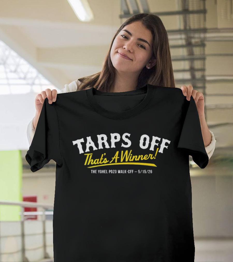 Tarps Off That's A Winner Yadi Pujols Walk Off 8/18/20 T-Shirt