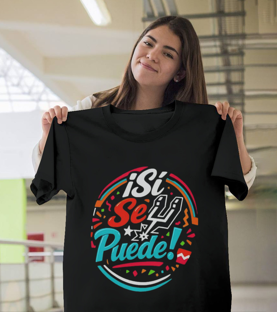 ¡Si Se Puede San Antonio Spurs 2026 Fiesta Colors Celebration T-Shirt