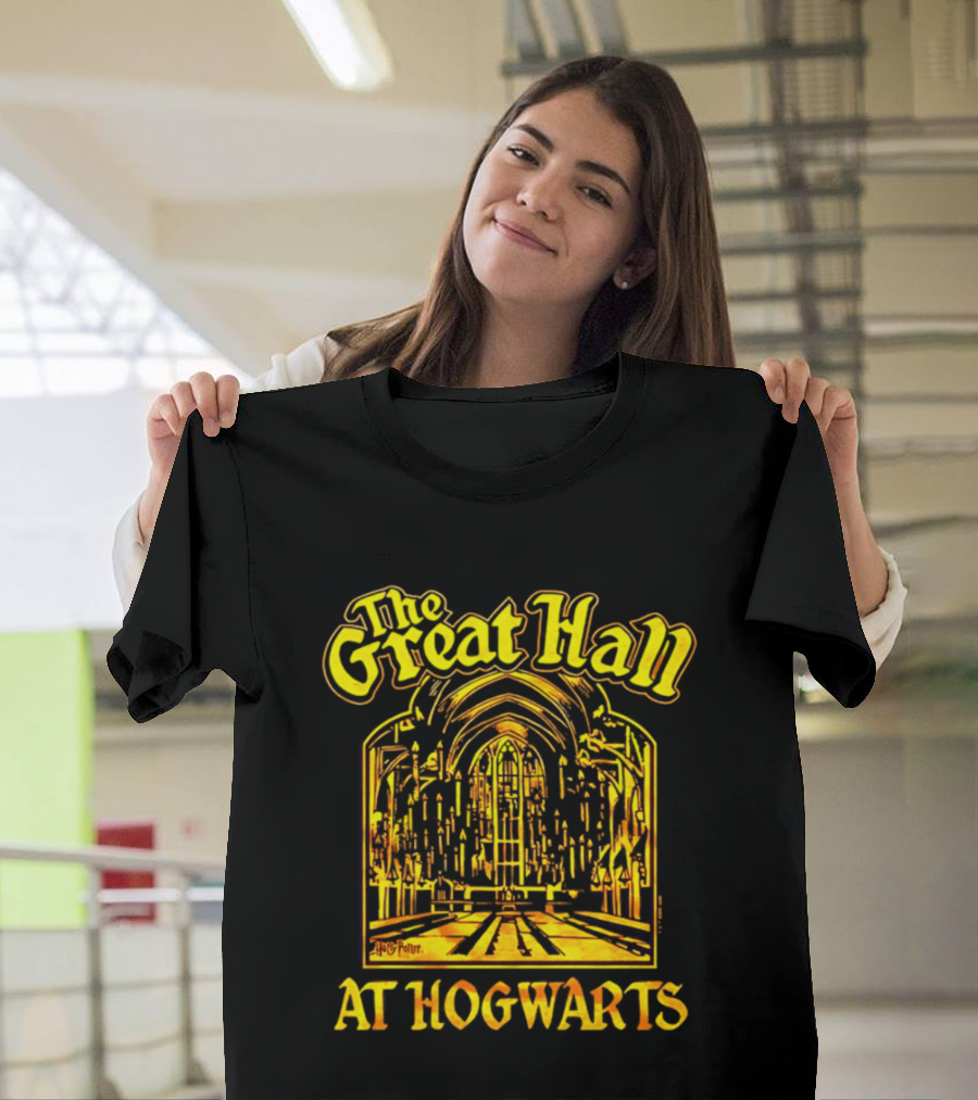 The Great Hall At Hogwarts Wizarding School T-Shirt