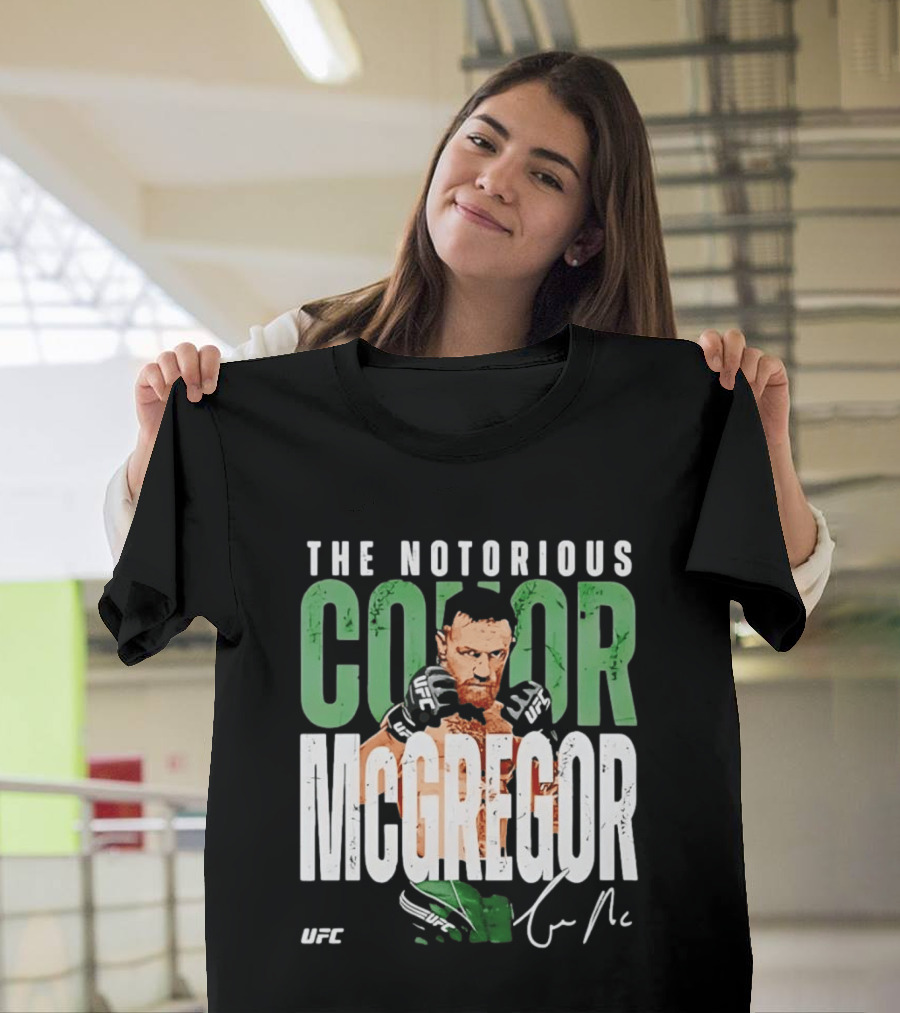 The Notorious Conor McGregor UFC Fighter Signature T-Shirt
