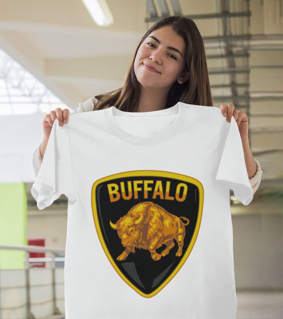 Buffalo Bison Emblem Buffalorghini T-Shirt