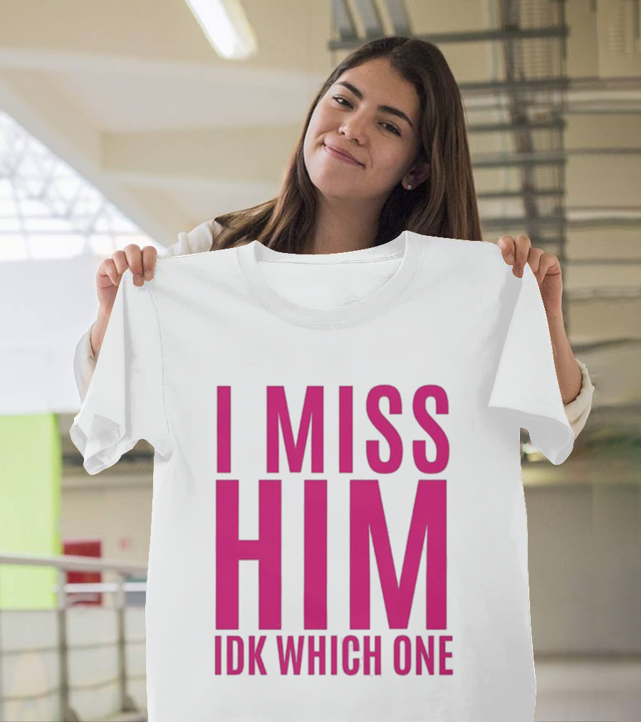 Jayda Cheaves I Miss Him IDK Which One Pink T-Shirt