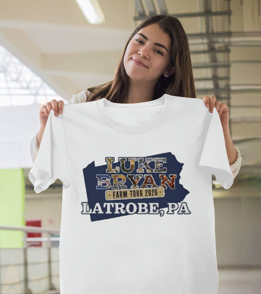 Luke Bryan Farm Tour 2026 Latrobe PA T-Shirt
