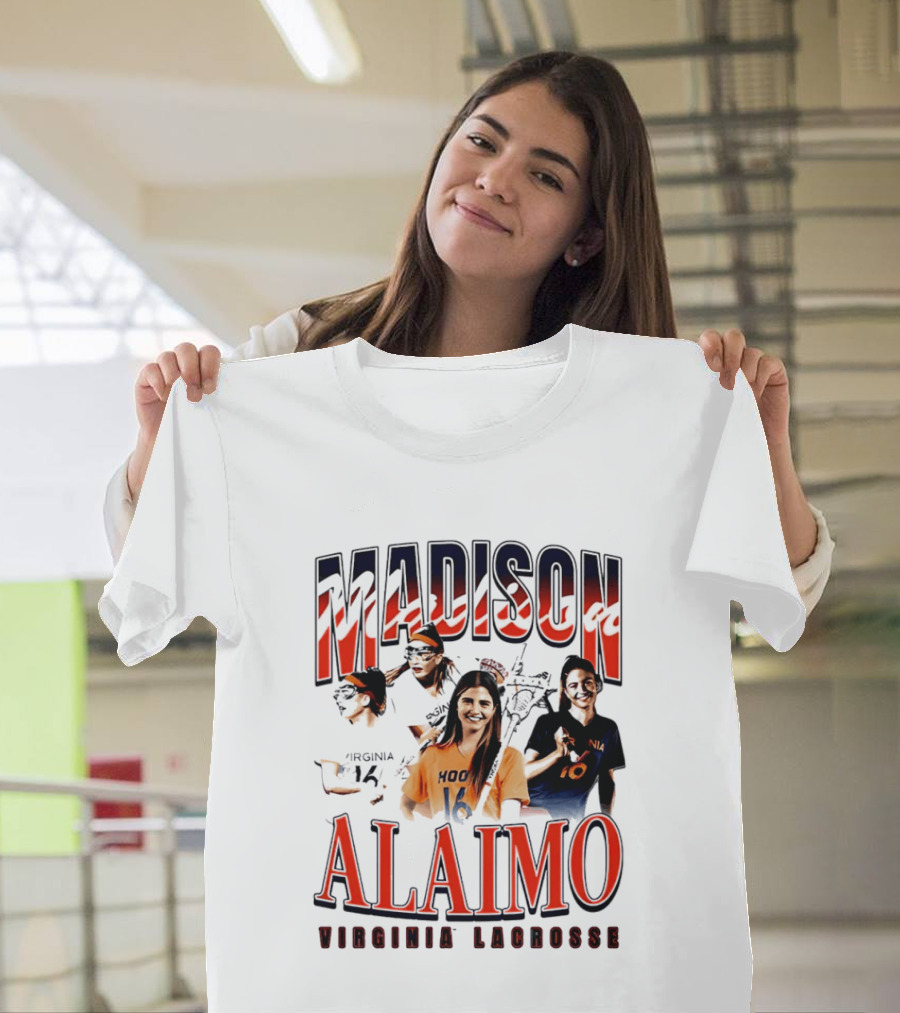Madison Alaimo Virginia Lacrosse Highlight Player 14 T-Shirt