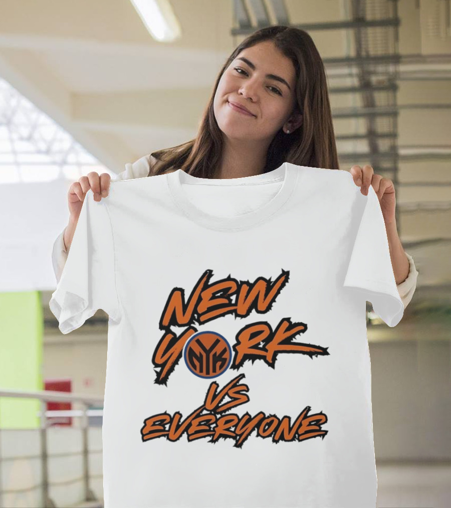 New York Knicks Vs Everyone NY Basketball Rivalry T-Shirt