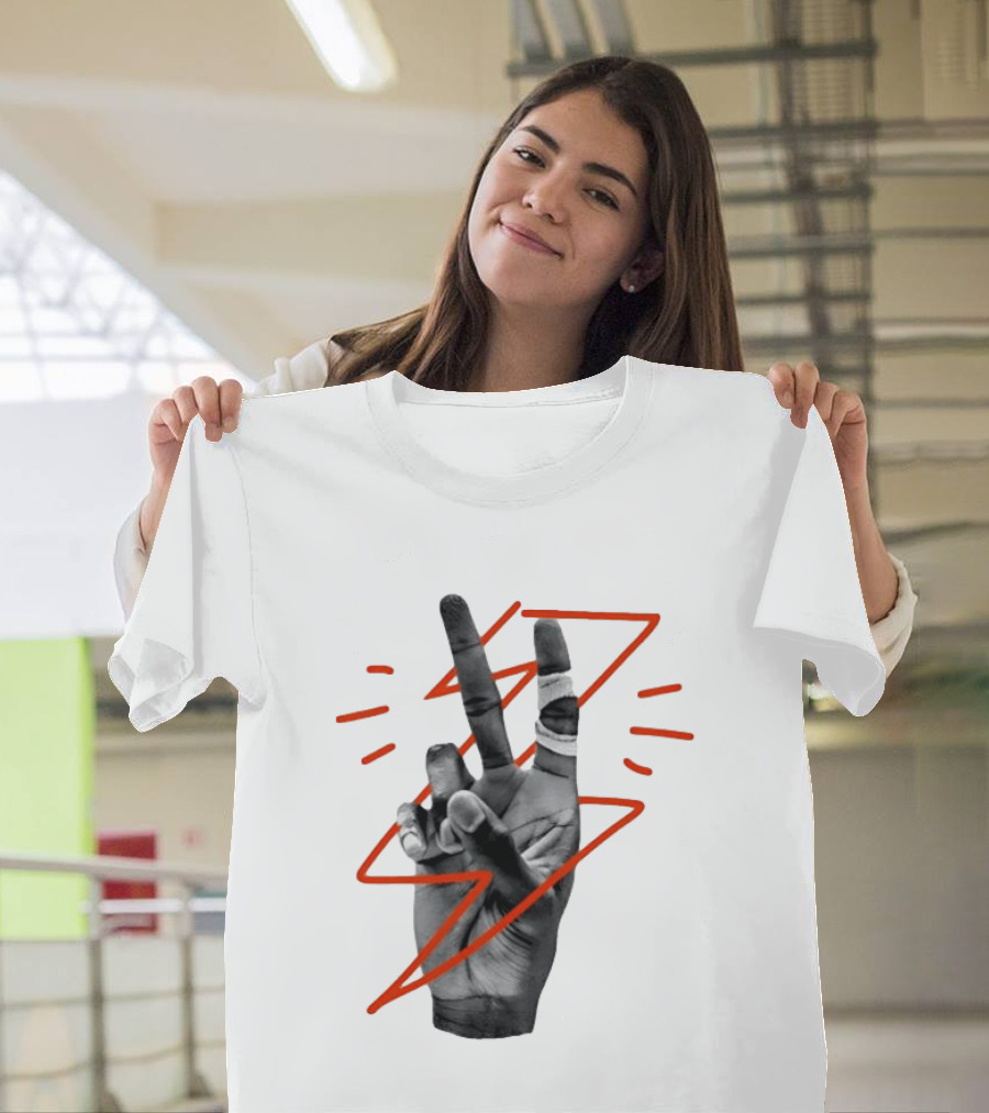 Shai Gilgeous Alexander Hand Gesture Oklahoma City Thunder MVP Treball T-Shirt