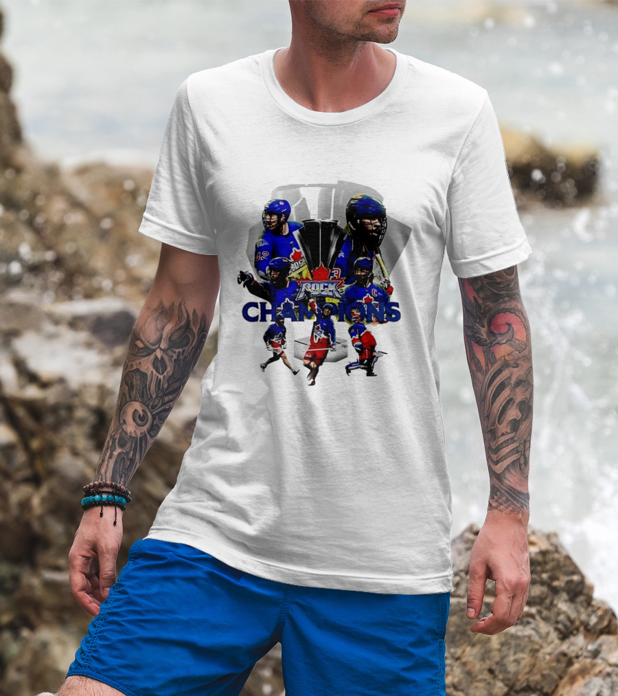 Toronto Rock Lacrosse Champions 2026 National League Victory T-Shirt