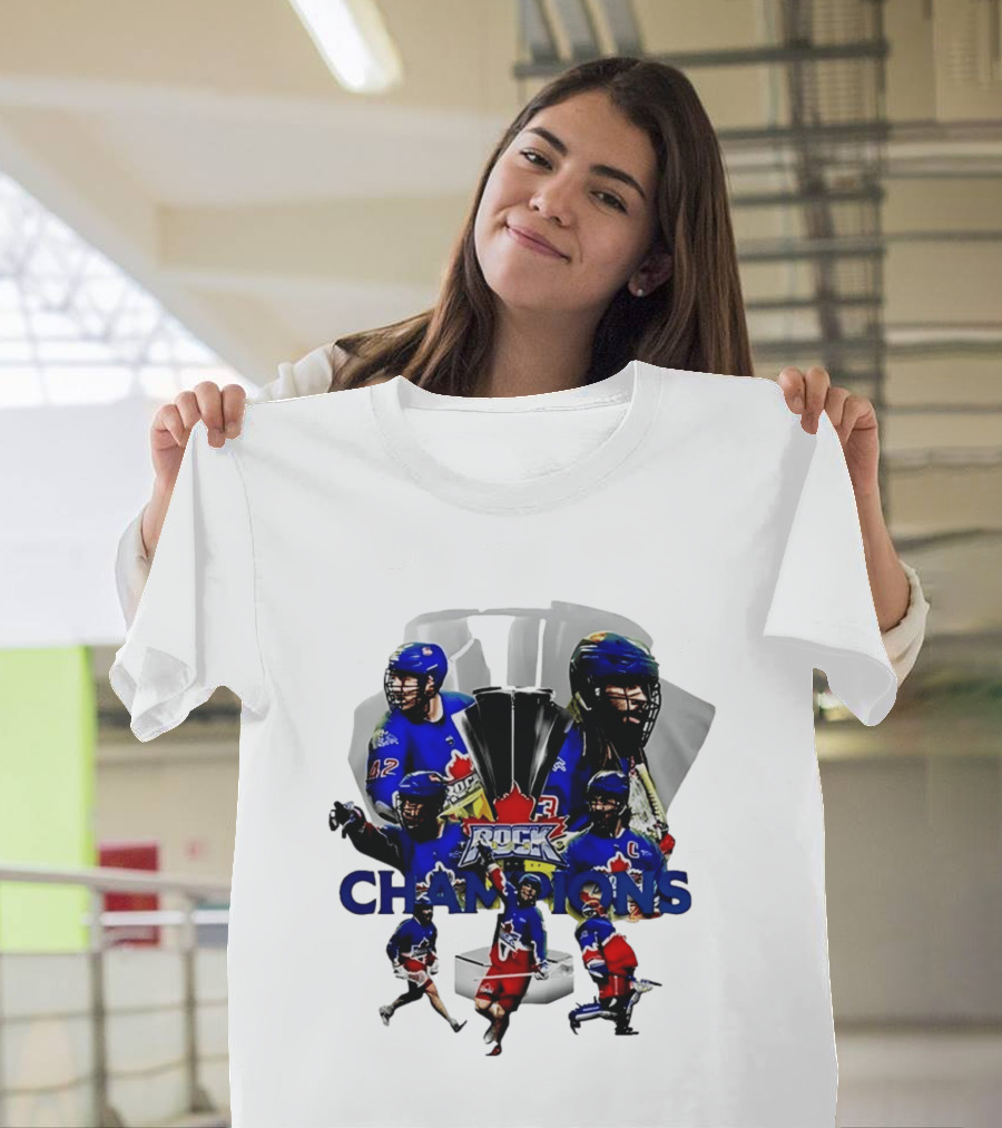 Toronto Rock Lacrosse Champions 2026 National League Victory T-Shirt