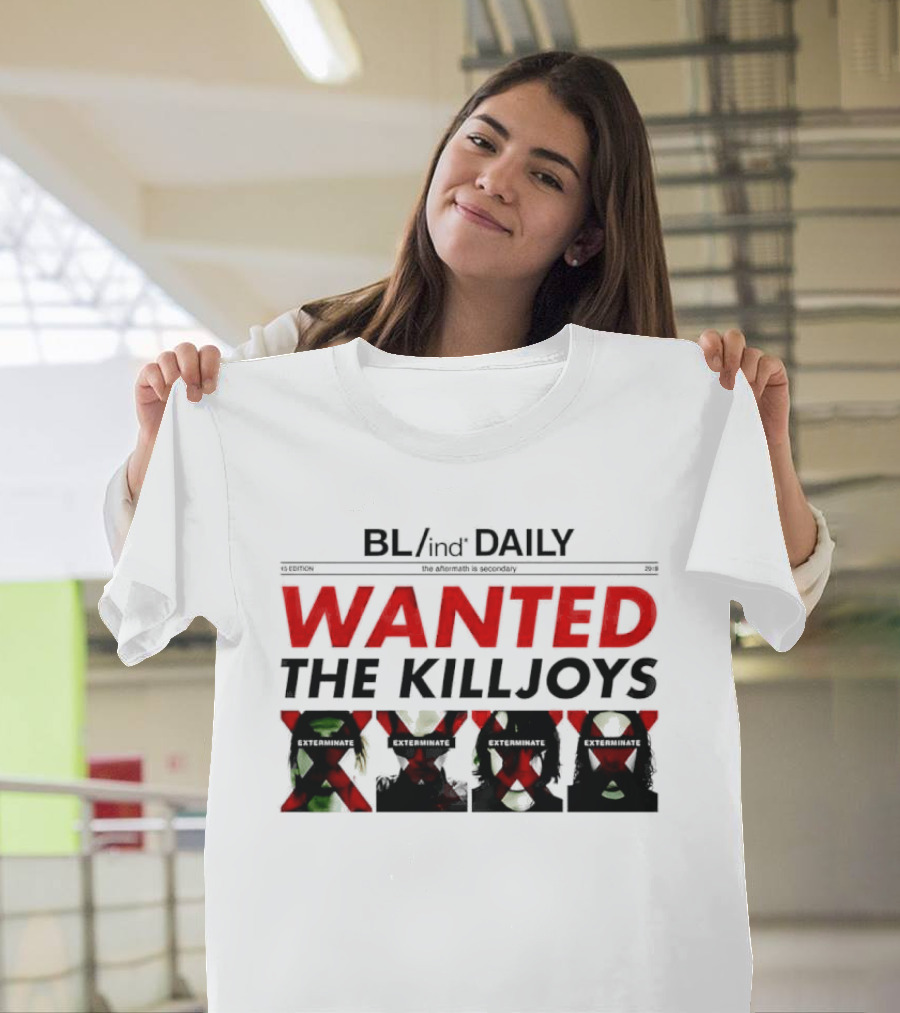 BL/ind Daily Wanted The Killjoys Danger Days Album T-Shirt