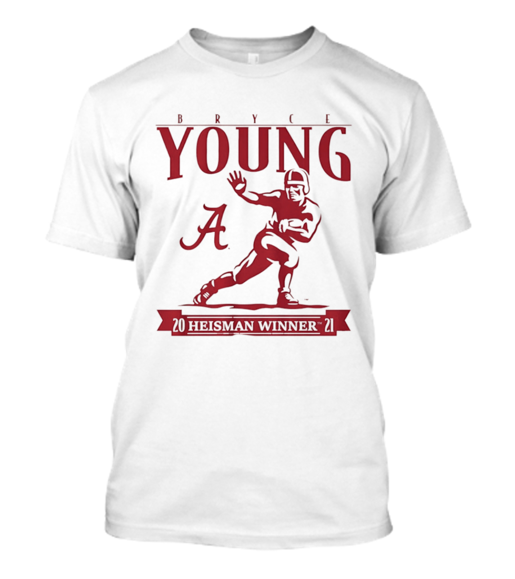 Bryce Young Alabama Crimson Tide A Heisman Winner T-Shirt