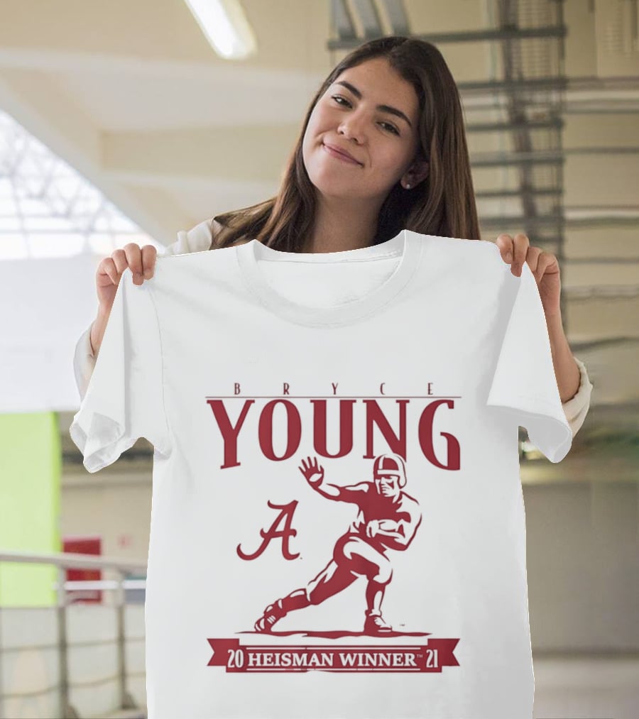 Bryce Young Alabama Crimson Tide A Heisman Winner T-Shirt