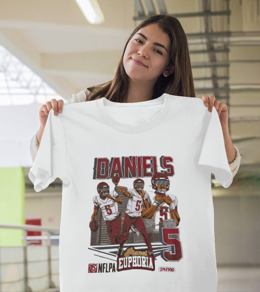 Daniels LSU Tigers Planet Euphoria NFLPA Limited Edition Number 5 T-Shirt