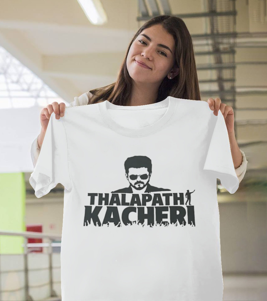 Thalapathy Vijay Thalapath Kacheri T-Shirt