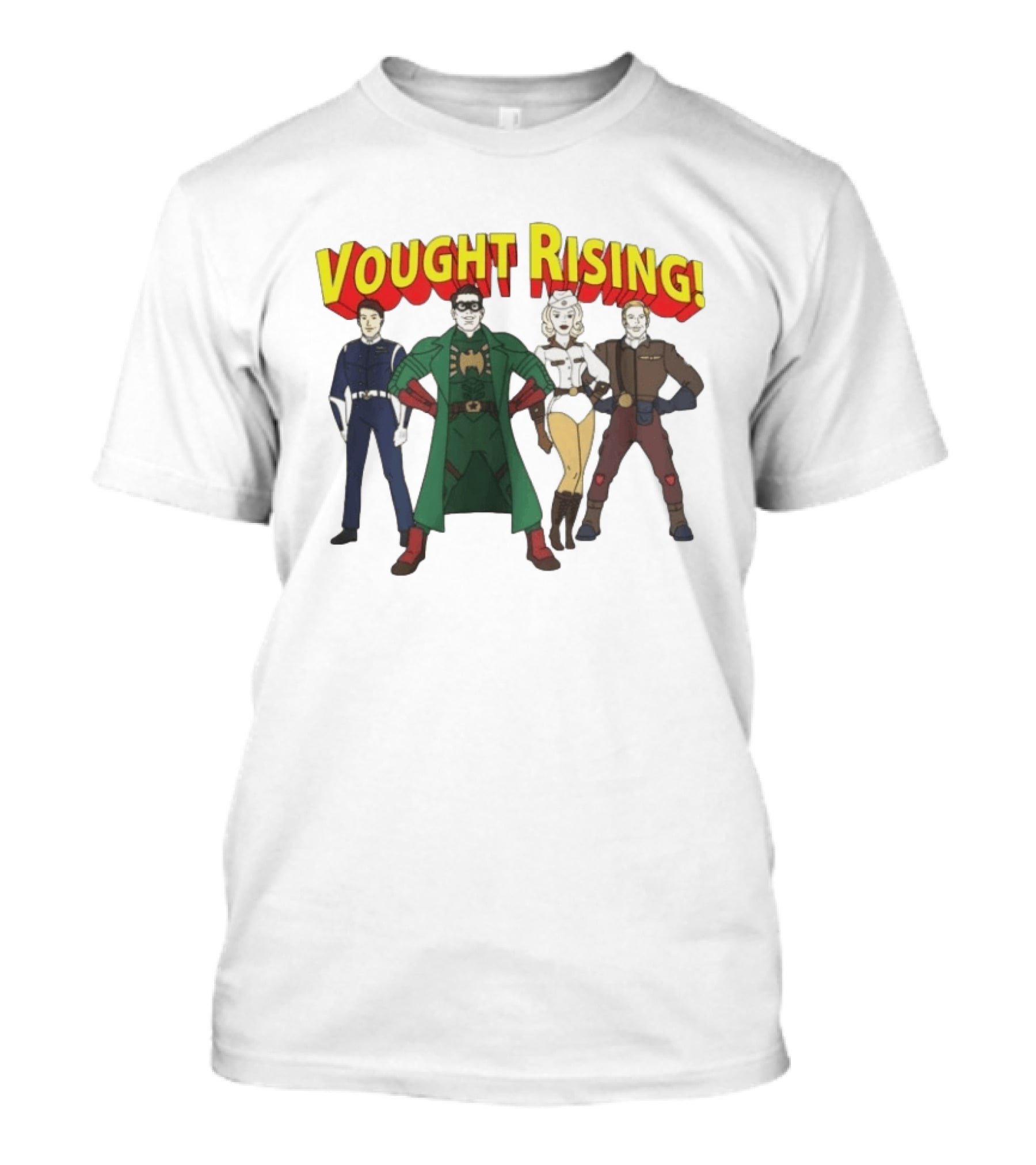 Vought Rising The Boys Superhero Team Vought International Characters T-Shirt