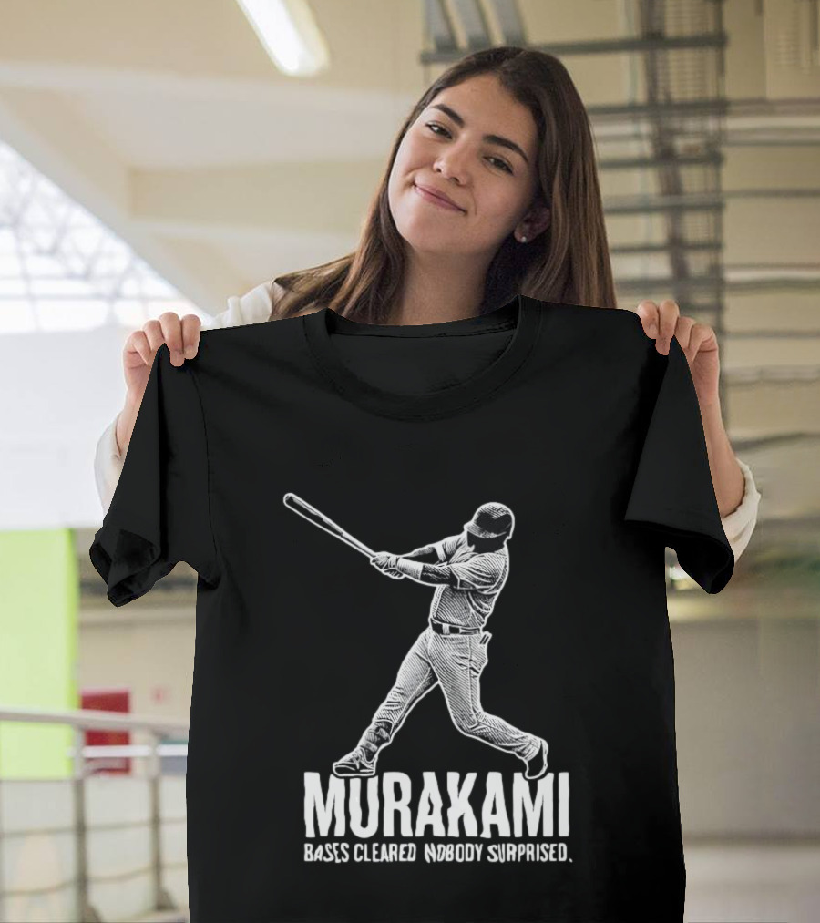 Murakami Bases Cleared Nobody Surprised Swinger Tokyo Yakult Swallows T-Shirt
