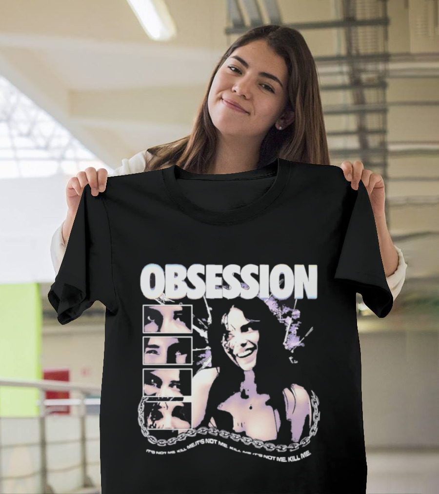Obsession Horror It's Not Me Kill Me Chain T-Shirt