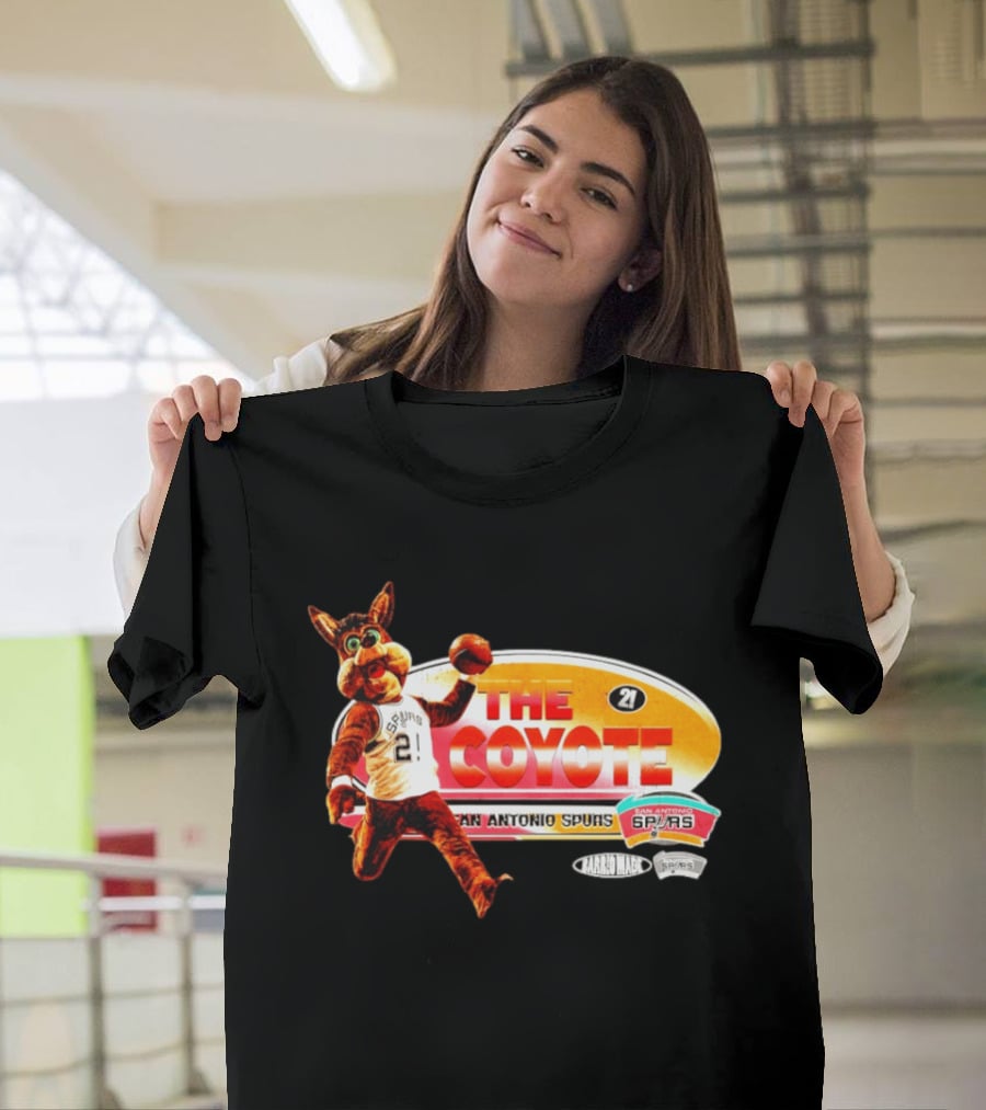 The Coyote 21 San Antonio Spurs Fans Karmanac T-Shirt