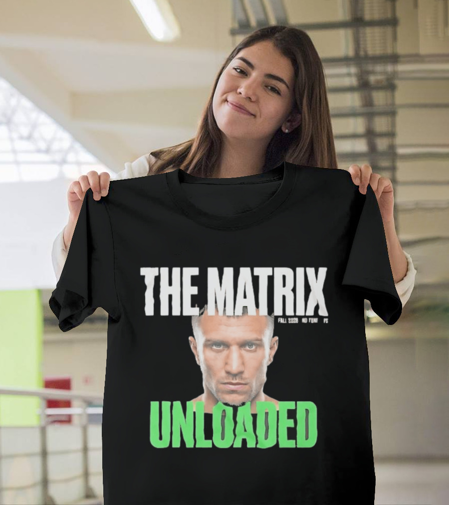 The Matrix Unloaded Vasyl Lomachenko Fall 2026 No Tune Ups T-Shirt
