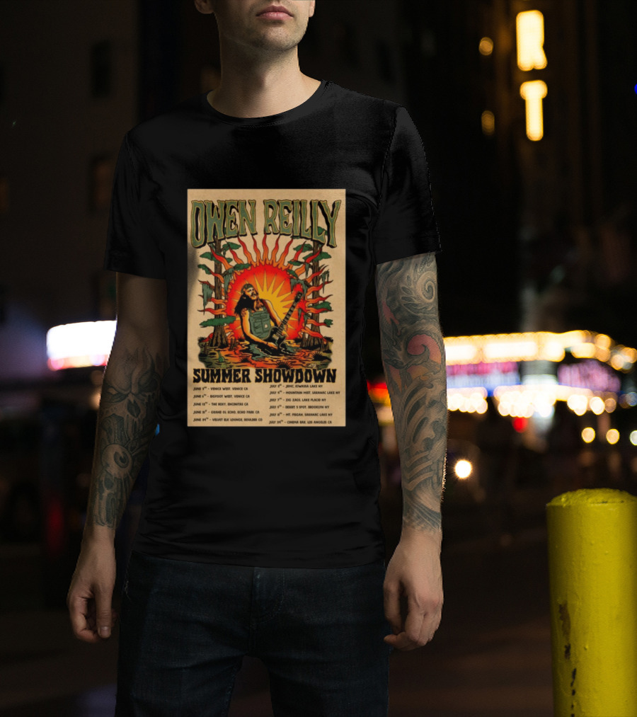 Owen Reilly 2026 Summer Showdown Shows T-Shirt