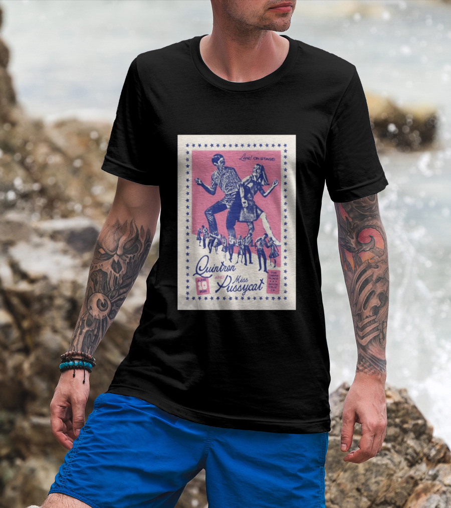 Quintron And Miss Pussycat Live On Stage June 10 2026 Santa Cruz CA Tour T-Shirt
