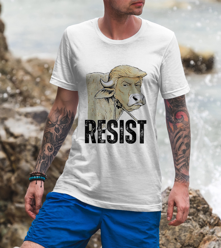 America Buffalo Resist Trump Political Satire T-Shirt